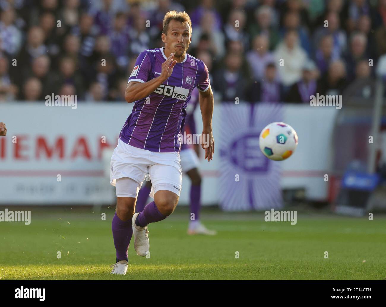 firo: 09/22/2023 Fußball: 2. Bundesliga VfL Osnabruck - HSV Hamburg HSV Hamburg Hamburg Hamburg Hamburg Hamburg 2:1 Robert Tesche, Einzelaktion, VfL Stockfoto