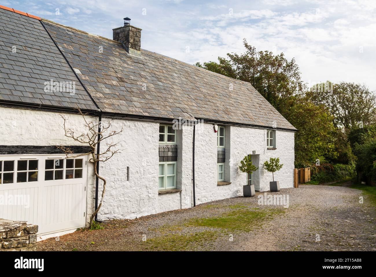 Bramble Cottage, Llantwit Major, Glamorgan, Wales Stockfoto