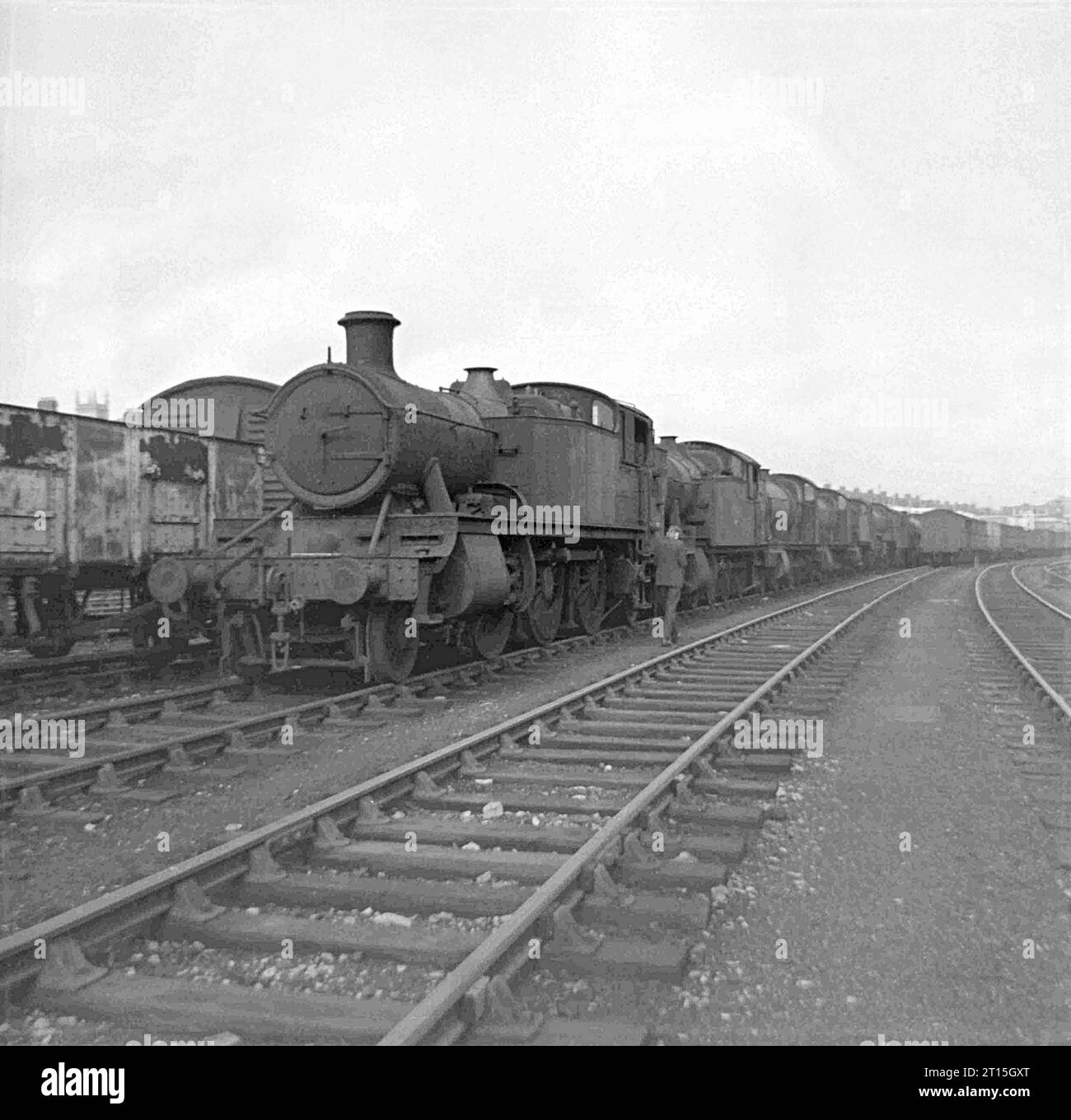 92029 bei Barry Schrottplatz und Loco. Juli 1966. Stockfoto