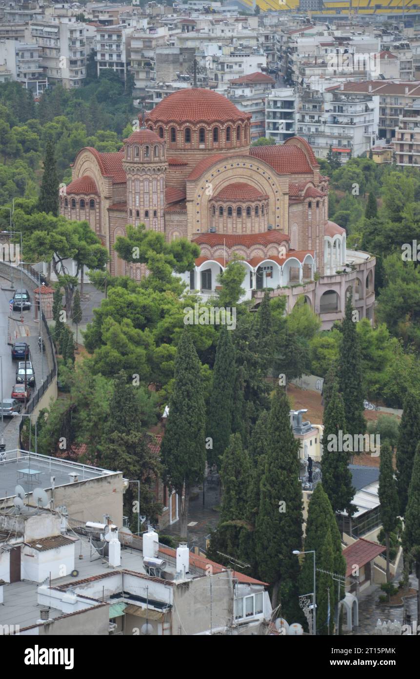 Kirche St. Paul (Agios Pavlos), Thessaloniki Stockfoto