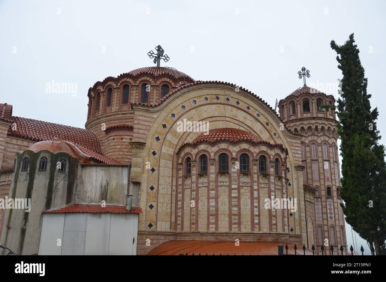Kirche St. Paul (Agios Pavlos), Thessaloniki Stockfoto