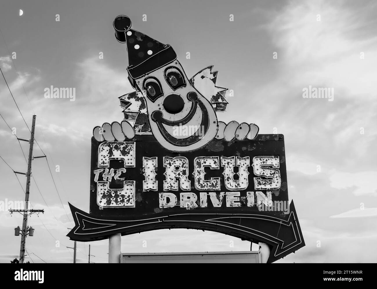 Circus Drive in Stockfoto