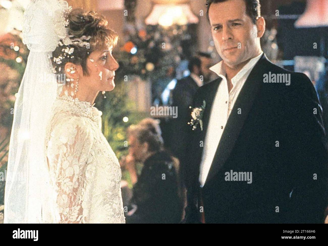 MORAL THOUGHT 1991 Columbia Pictures Film mit Bruce Willis und Glenne Headly Stockfoto