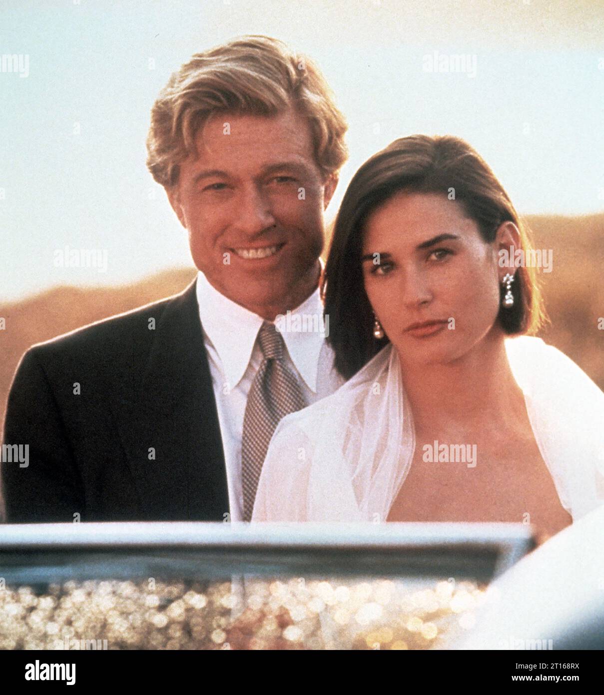 INDECENT PROPOSAL 1993 Paramount Pictures Film mit Demi Moore und Robert Redford Stockfoto