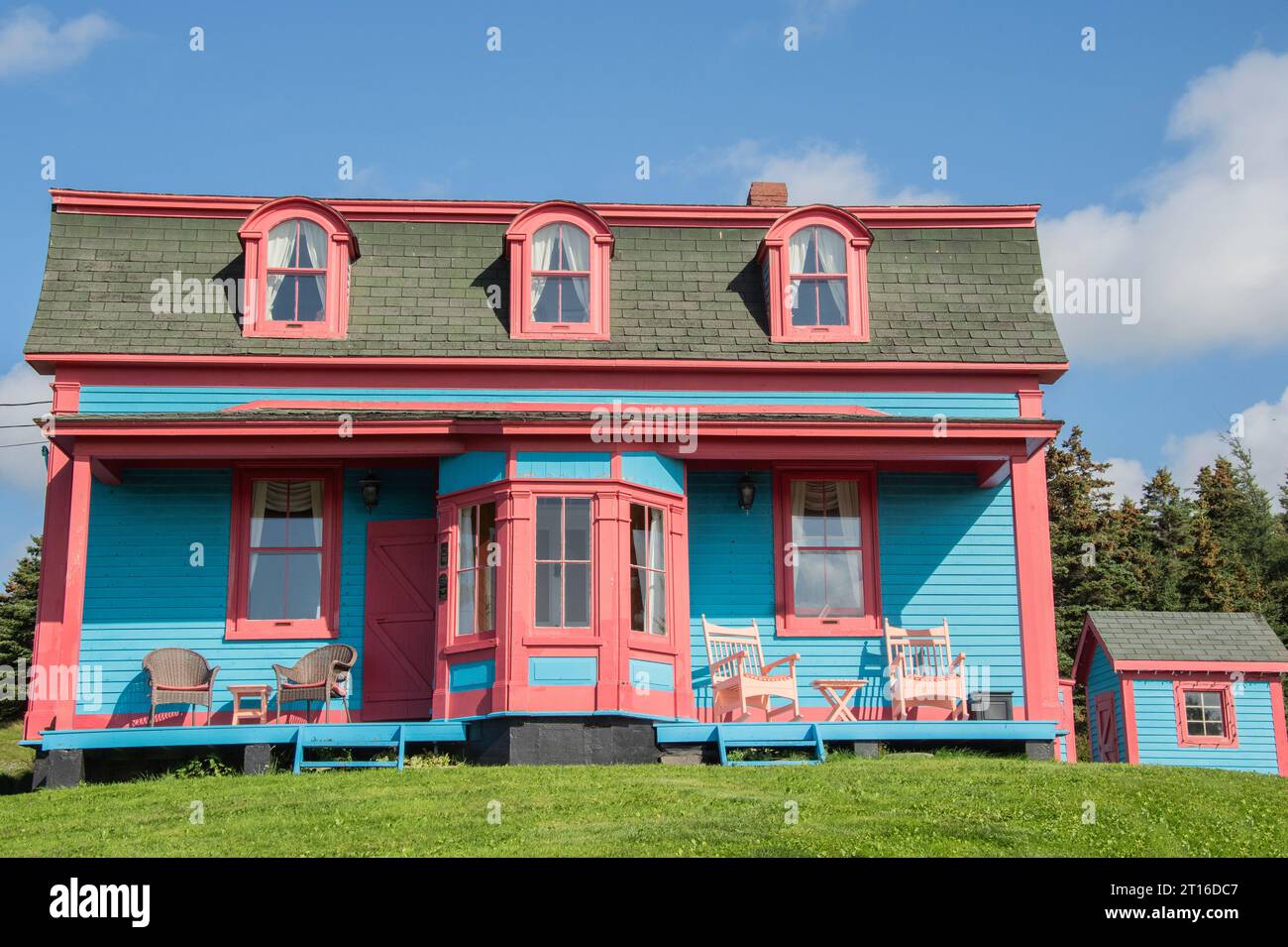 George House Heritage Bed & Breakfast in Dildo, Neufundland & Labrador, Kanada Stockfoto