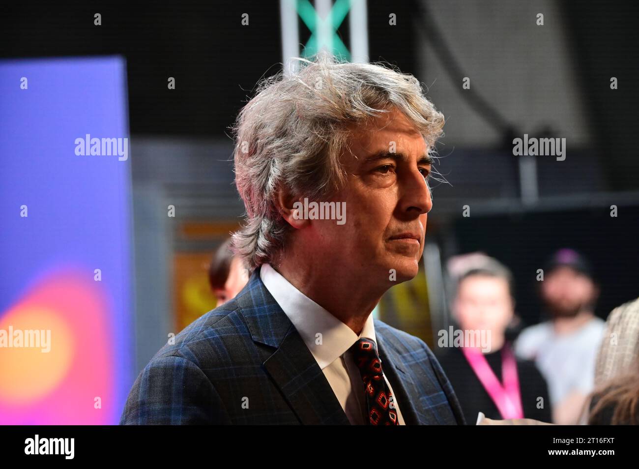 Royal Festival Hall, London, Großbritannien. Oktober 2023. Alexander Payne nimmt an der European Premiere und Cunard Gala-Vorführung der Holdovers beim BFI London Film Festival in Zusammenarbeit mit American Express Teil – 67. BFI London Film Festival 2023, London, UK Credit: Siehe Li/Picture Capital/Alamy Live News Stockfoto