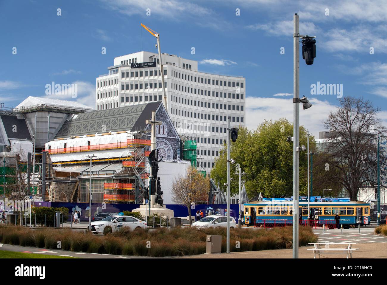 Bild von Tim Cuff. 6. November 2023. Christchurch City Views, Neuseeland. Stockfoto