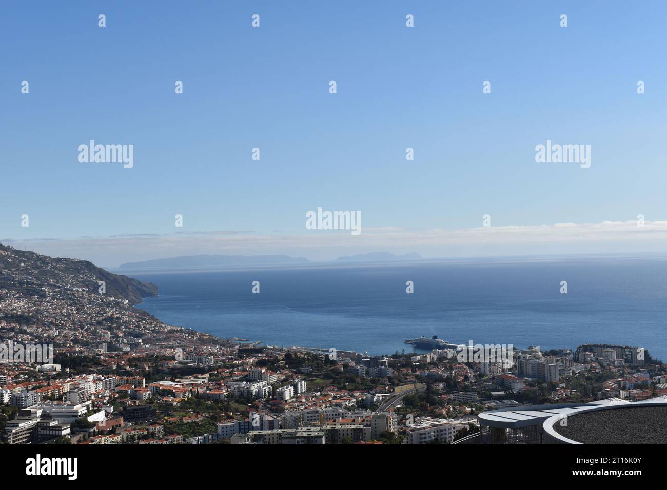 Madeira Island Reise und Sightseeing, Gärten und Pflanzen, Meer und Sonnenuntergang Stockfoto