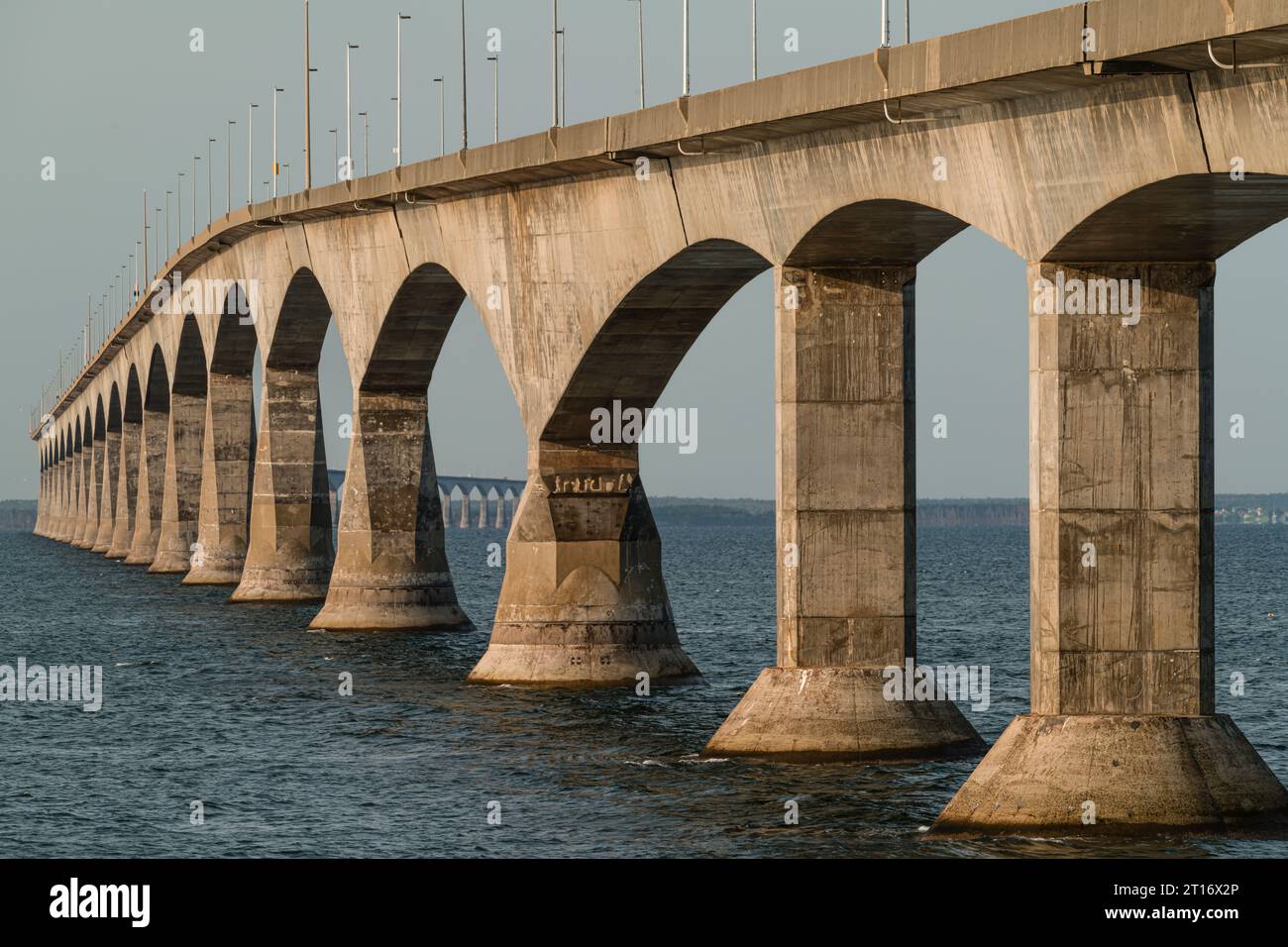 Confederation Bridge   Borden-Carleton, Prince Edward Island, CAN Stockfoto