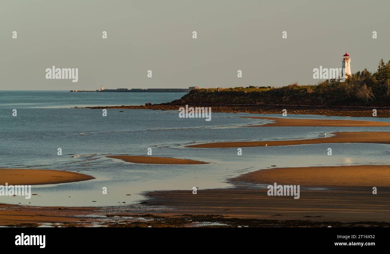 Leuchtturm Cape Jourimain   Cape Jourimain, New Brunswick, CAN Stockfoto