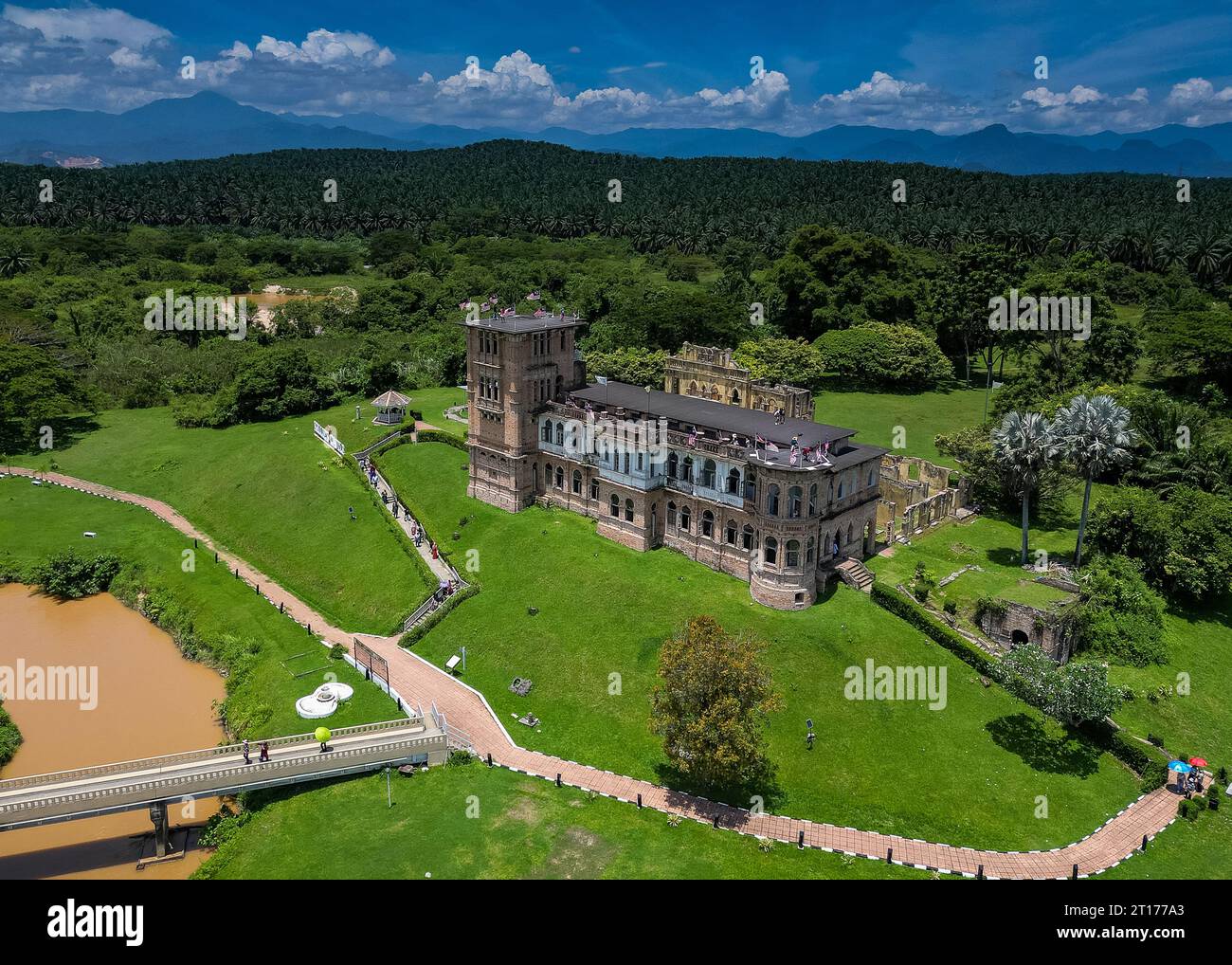Caley Castle befindet sich im Bundesstaat Perak in Malaysia Stockfoto