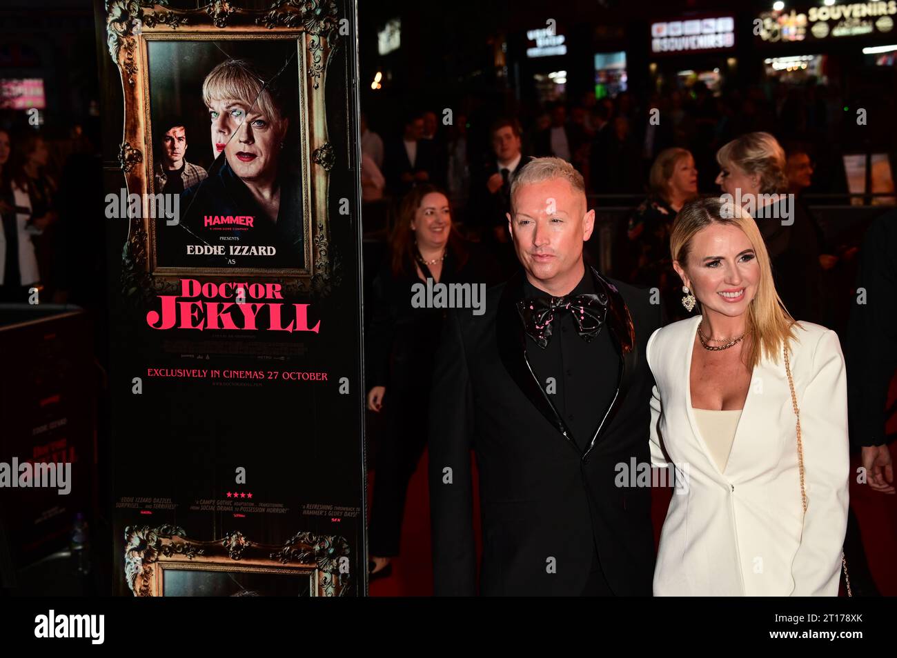 Odeon Luxe, Leicester Square, London, Großbritannien. Oktober 2023. Gäste nehmen an der Weltpremiere von Doctor Jekyll mit Eddie Izzard in London, Großbritannien, Teil. Quelle: Siehe Li/Picture Capital/Alamy Live News Stockfoto