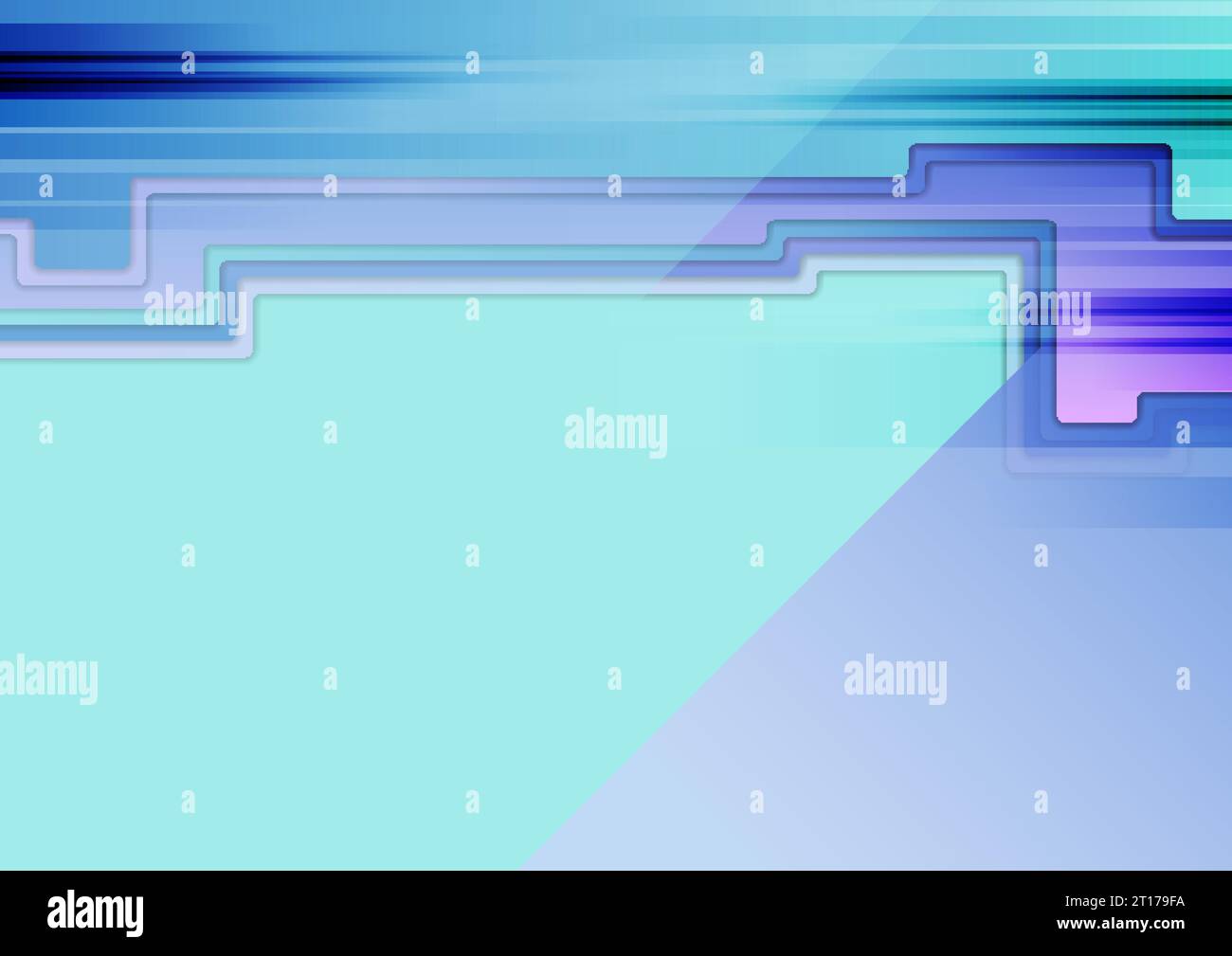 Blauer und rosa geometrischer Grunge Corporate abstrakt Vektor Hintergrund Stock Vektor