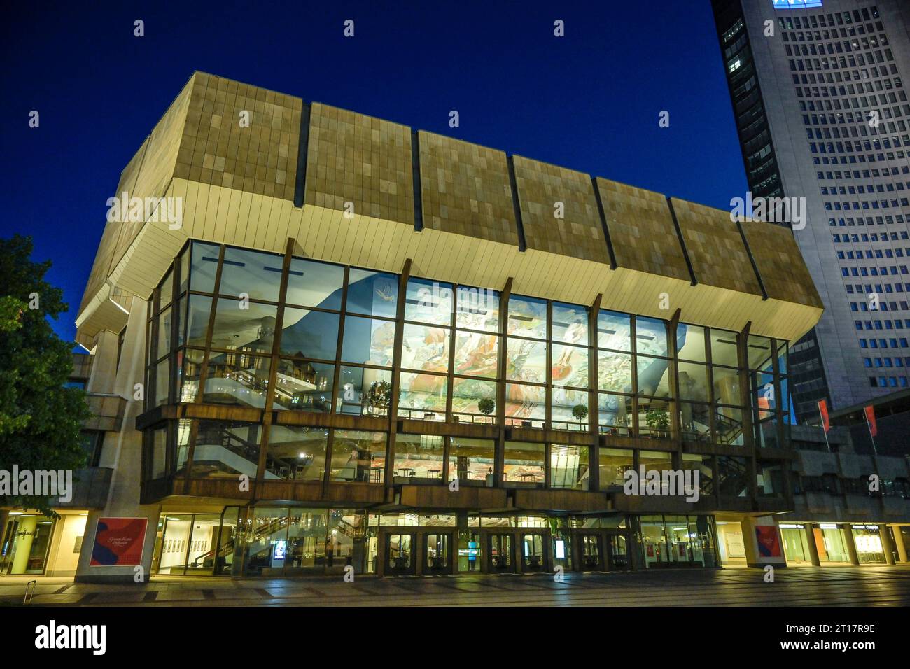 Gewandhaus, Augustplatz, Leipzig, Sachsen, Deutschland Stockfoto