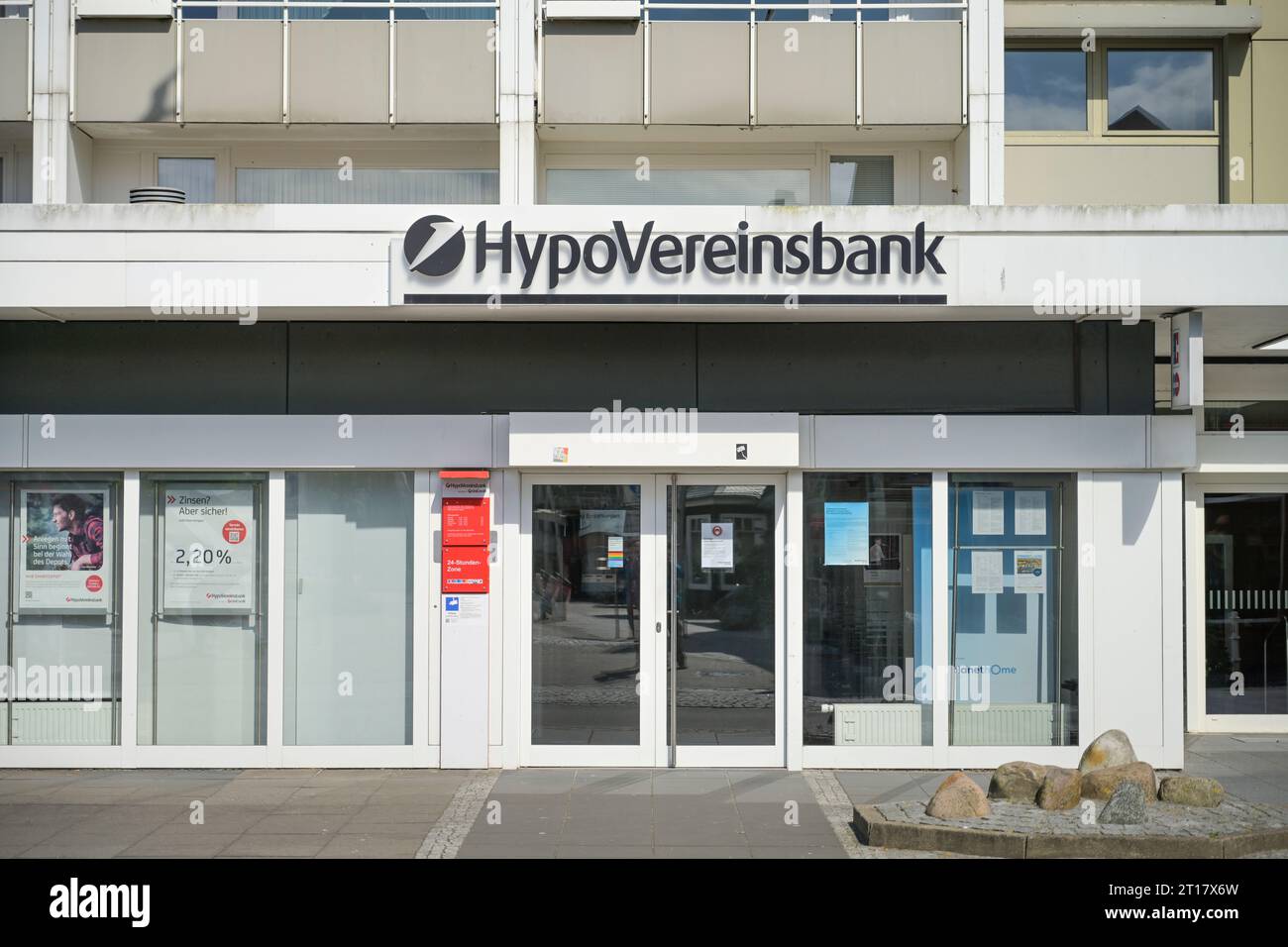 Filiale Hypo Vereinsbank, Westerland, Sylt, Schleswig-Holstein, Deutschland Stockfoto