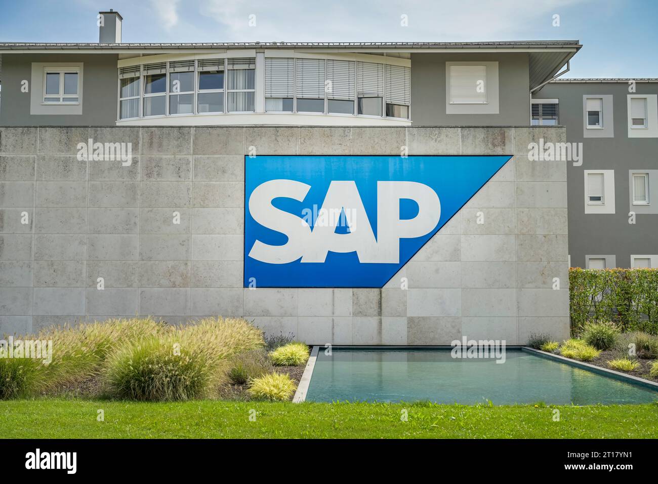 SAP Deutschland, Dietmar-Hopp-Allee, Walldorf, Baden-Württemberg, Deutschland Stockfoto