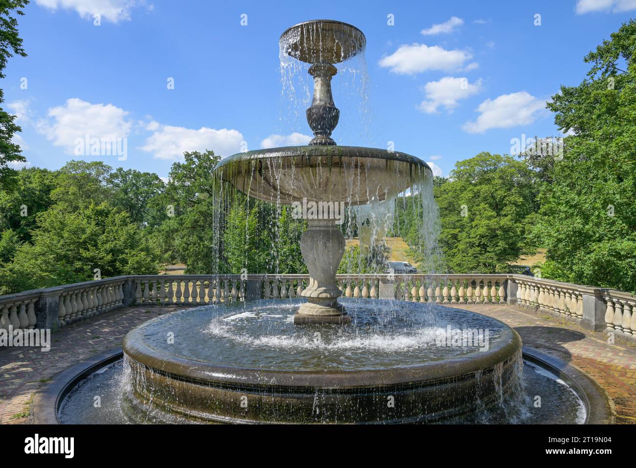 Roßbrunnen, Schlosspark Sanssouci, Potsdam, Brandenburg, Deutschland Stockfoto