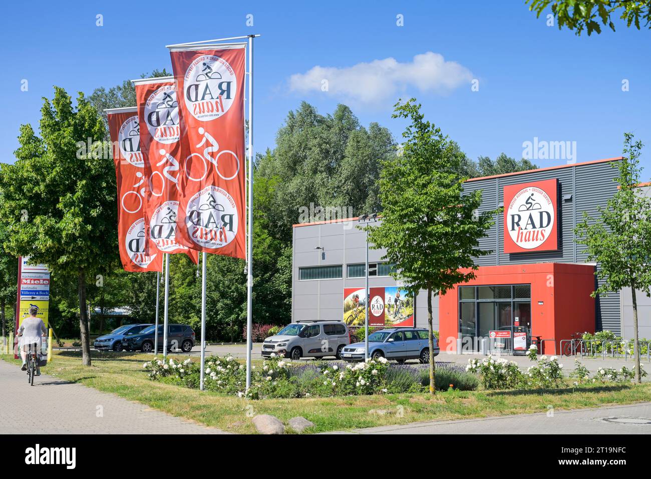 Radhaus, Wetzlarer Straße, Babelsberg, Potsdam, Brandenburg, Deutschland Stockfoto