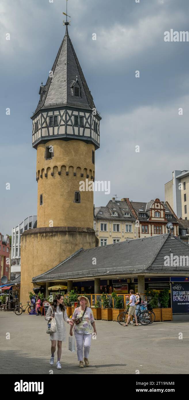 Bockenheimer Warte, Bockenheim Frankfurt am Main, Hessen, Deutschland Stockfoto