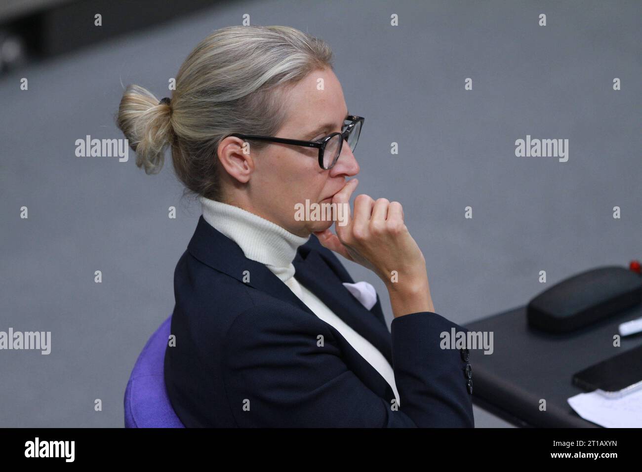 Berlin, Deutschland, 12.10.2023: Sitzungswoche im Deutschen Bundestag
