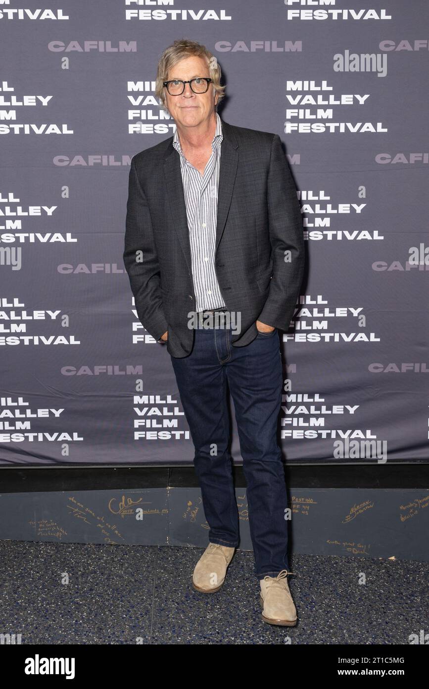 San Rafael, USA. Oktober 2023. Todd Haynes nimmt am 12. Oktober 2023 in Mill Valley, Kalifornien, an der Vorführung von „May December“ beim 2023 Mill Valley Film Festival im Outdoor Art Club Teil. Foto: Picture Happy Photos/imageSPACE für MVFF/SIPA USA Credit: SIPA USA/Alamy Live News Stockfoto