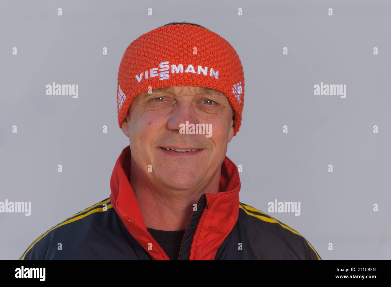 Norbert Loch, Cheftrainer Rodeln Portraet in Berchtesgaden, Deutschland am 13.03.2014 Stockfoto