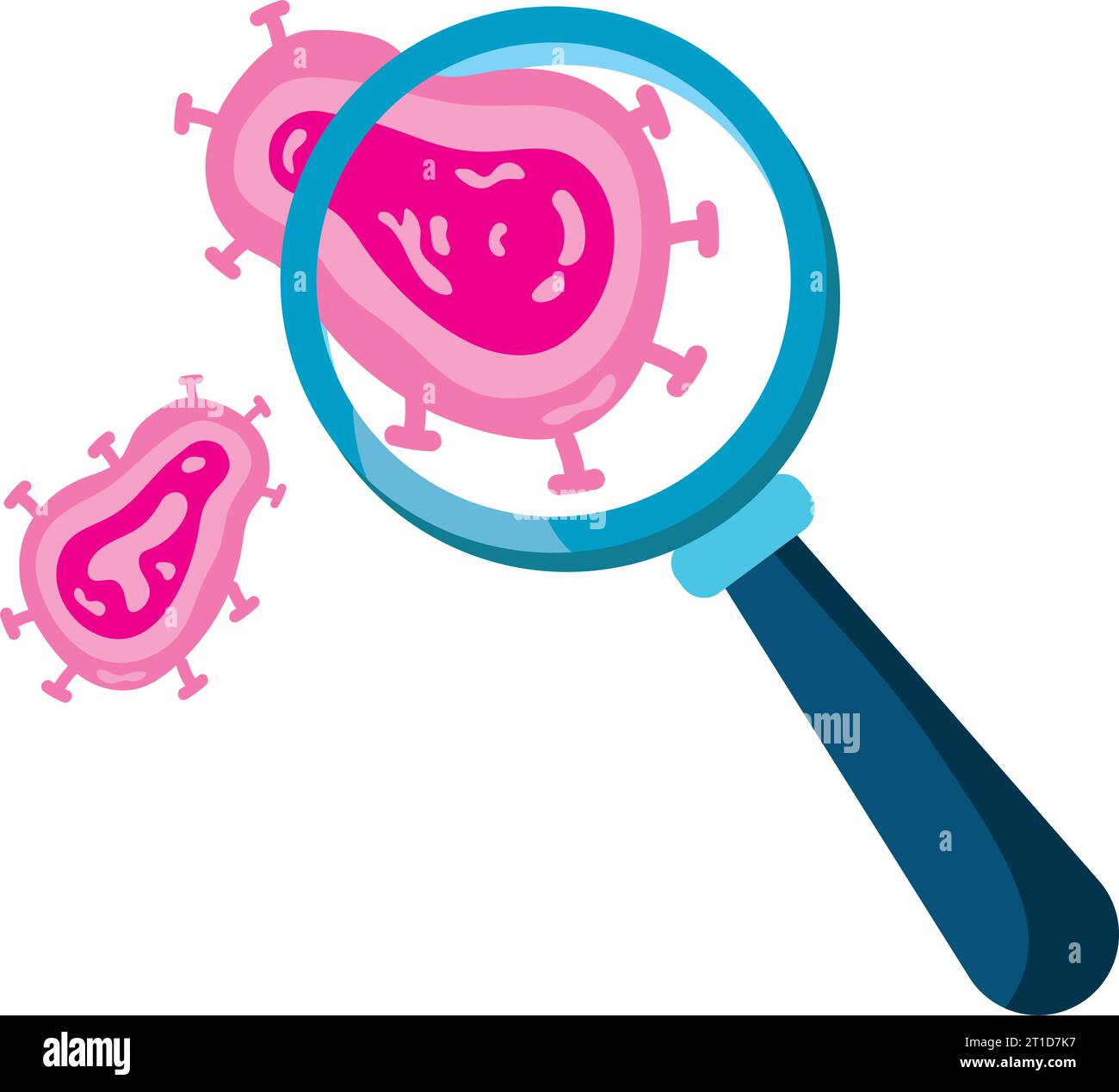 Virus-nipah-Analyse Stock Vektor