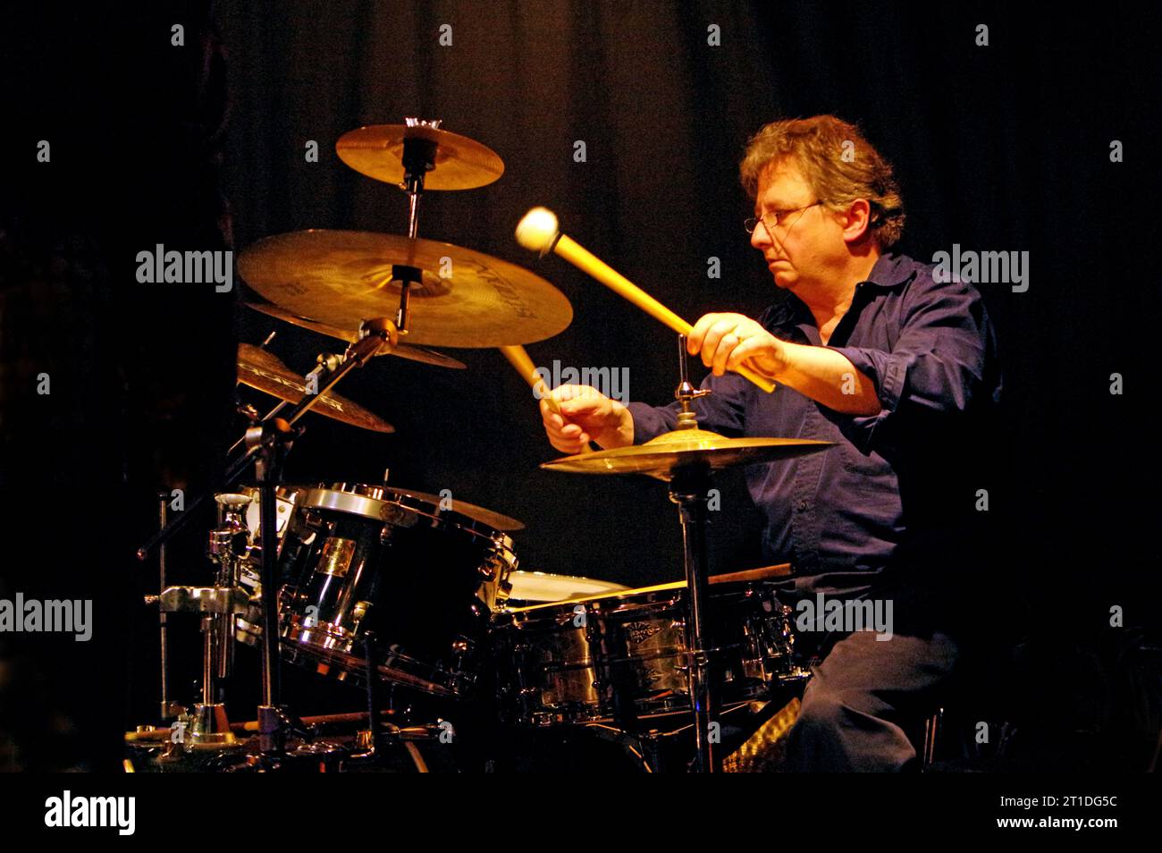 Paul Cavaciuti, Oxley-Meier Gitarrenprojekt, Verdict Jazz Club, Brighton, East Sussex, Mai 2023. Stockfoto