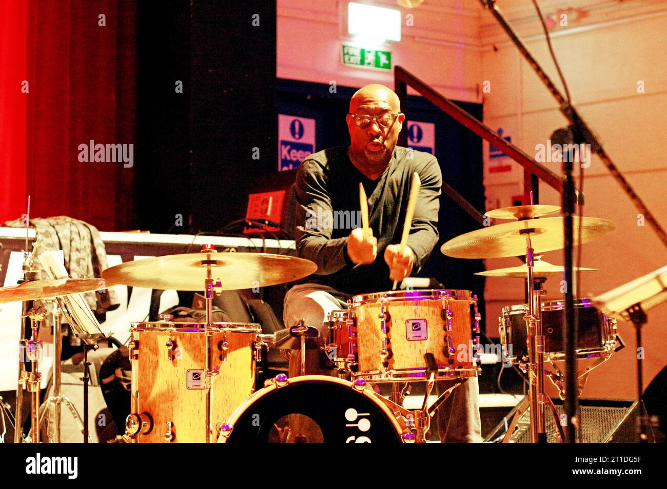 Rod Youngs, Byron Wallen 4 Corners, Battle Jazz Festival, Battle, East Sussex, Juli 2023. Stockfoto