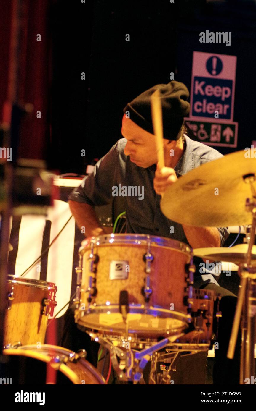 Saleel Raman, Robert Mitchell True Think, Battle Jazz Festival, Battle, East Sussex, Juli 2023. Stockfoto