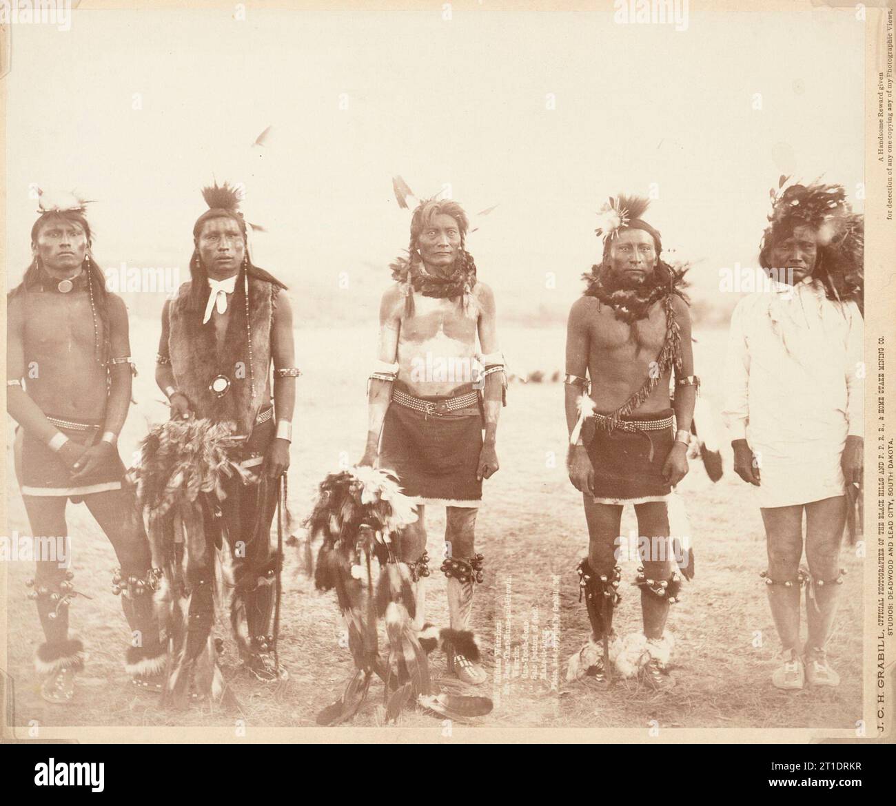 Sioux Group, 1880er Jahre Stockfoto