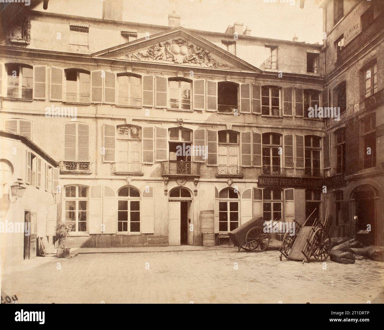 Rue de Montmorency (4052), Frankreich, 1900 Stockfoto