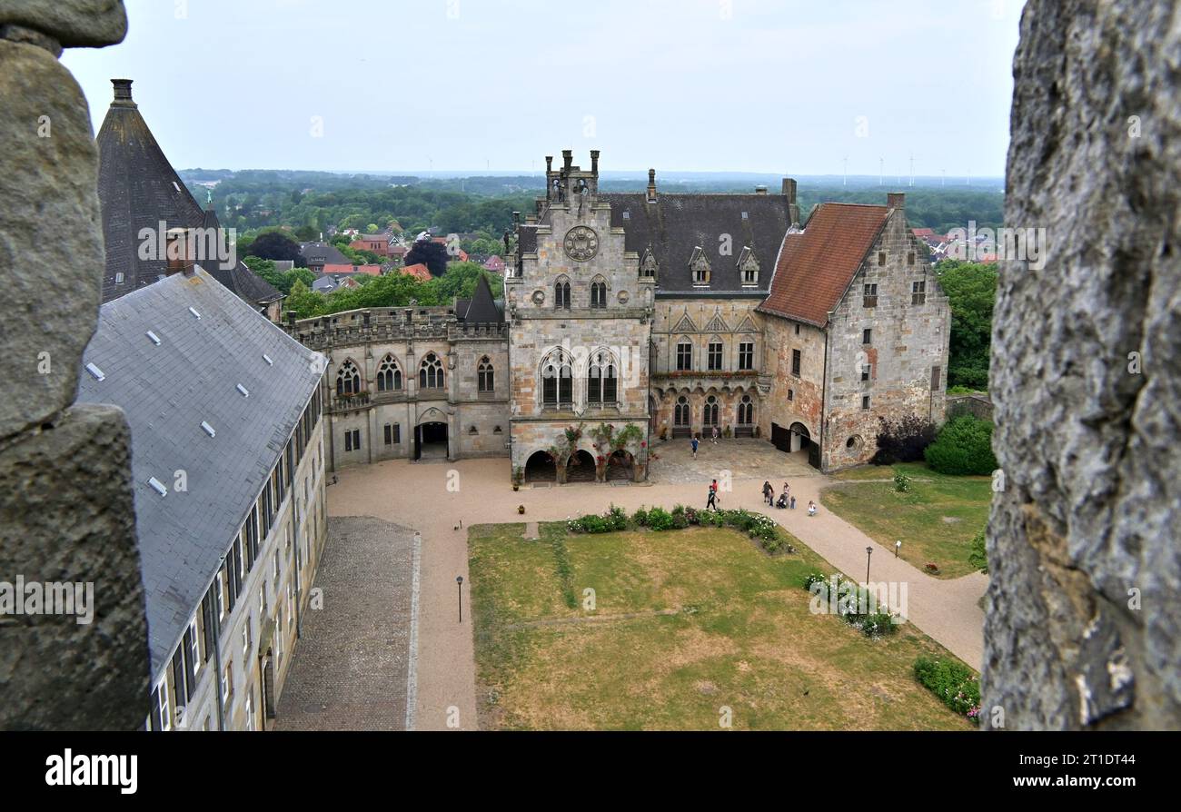 Schloss Bad Bentheim, Niedersachsen Stockfoto