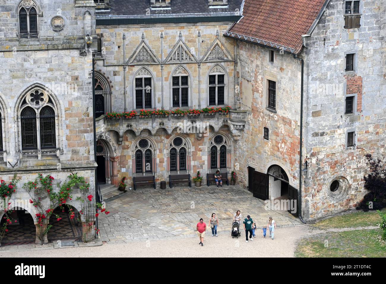 Schloss Bad Bentheim, Niedersachsen Stockfoto