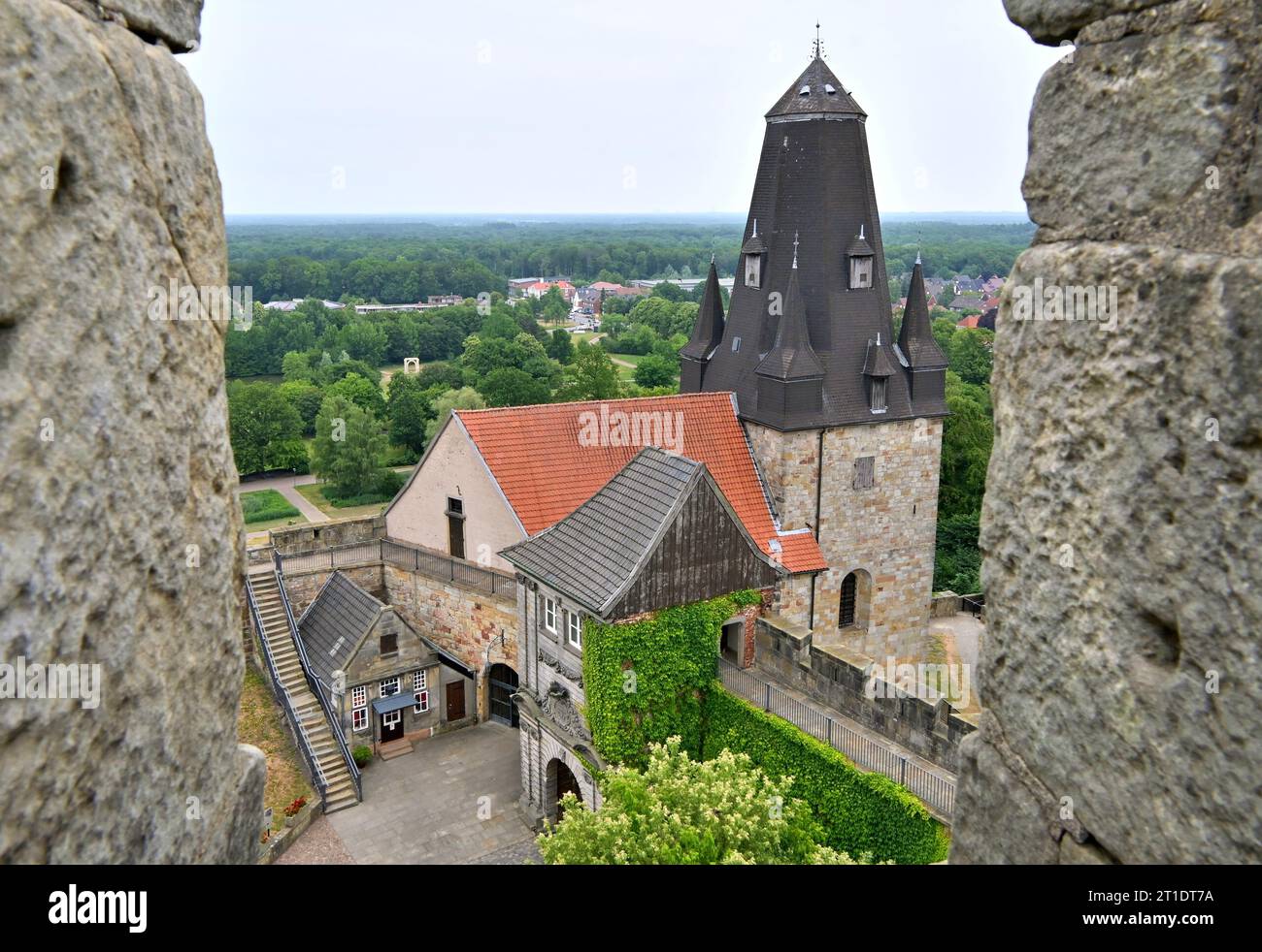 Schloss Bad Bentheim, Niedersachsen Stockfoto