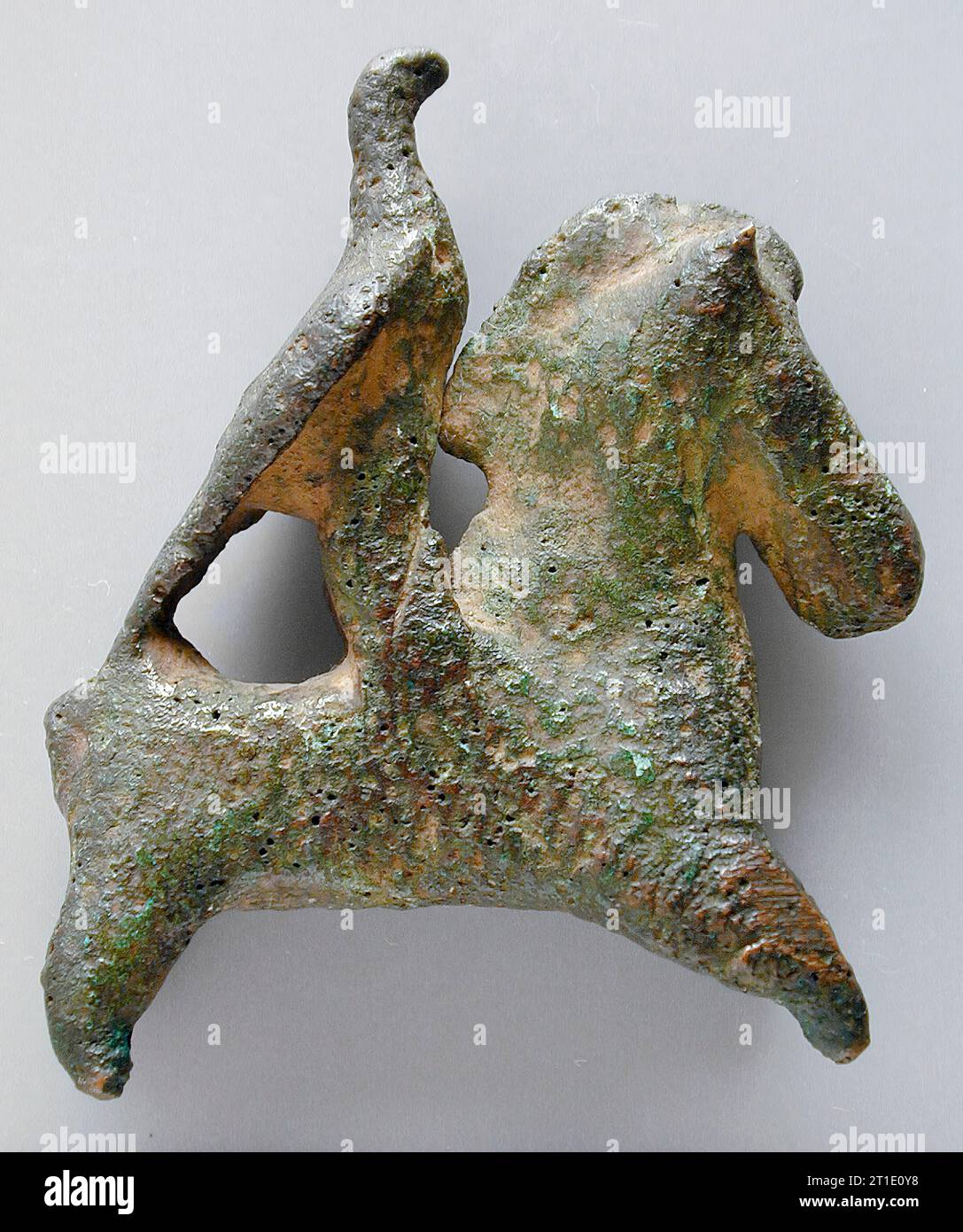 Pferd, 3.-2. Jahrhundert v. Chr. Stockfoto