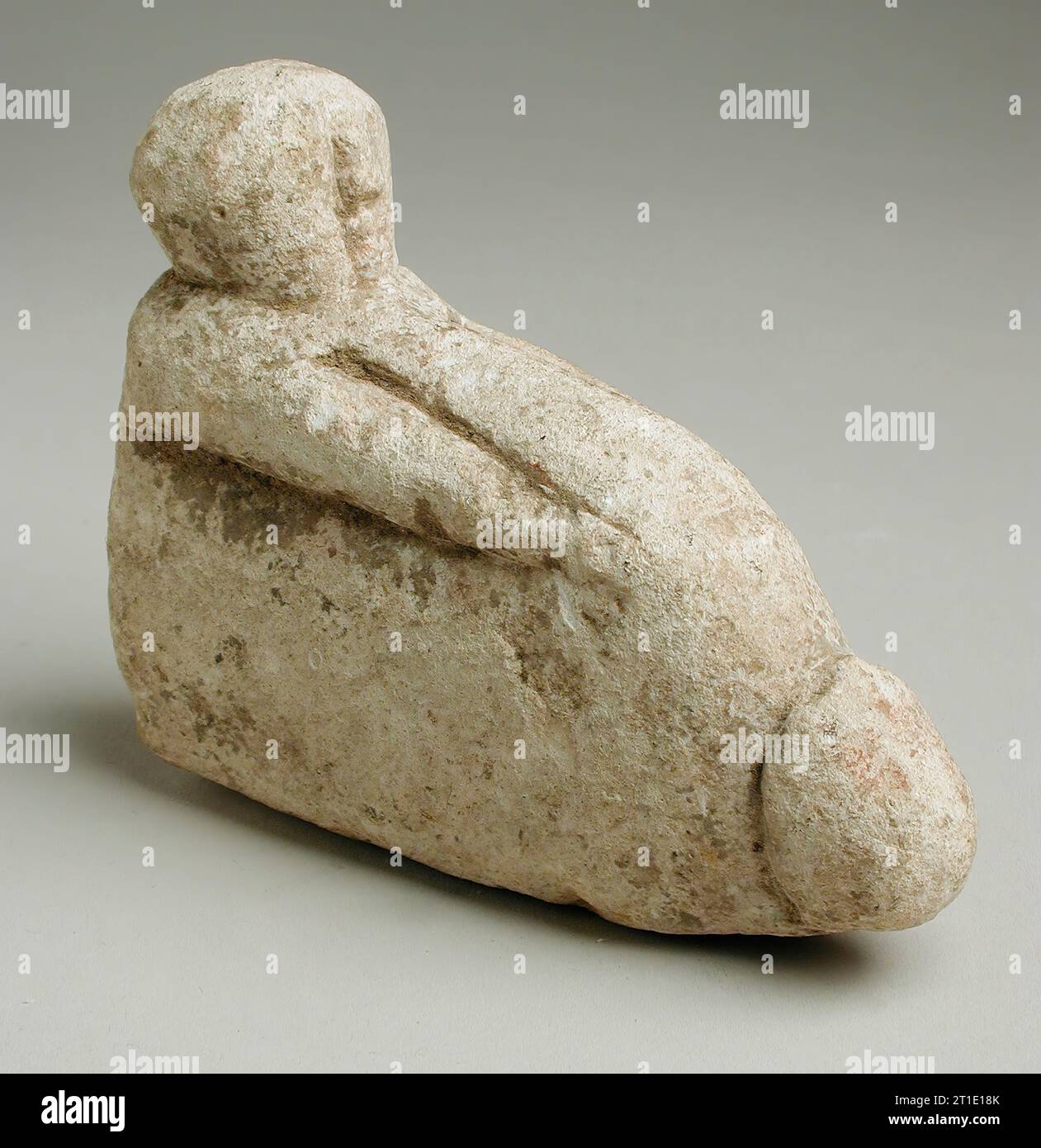 Phallische Figur, ptolemäische Periode (305-31 v. Chr.). Stockfoto