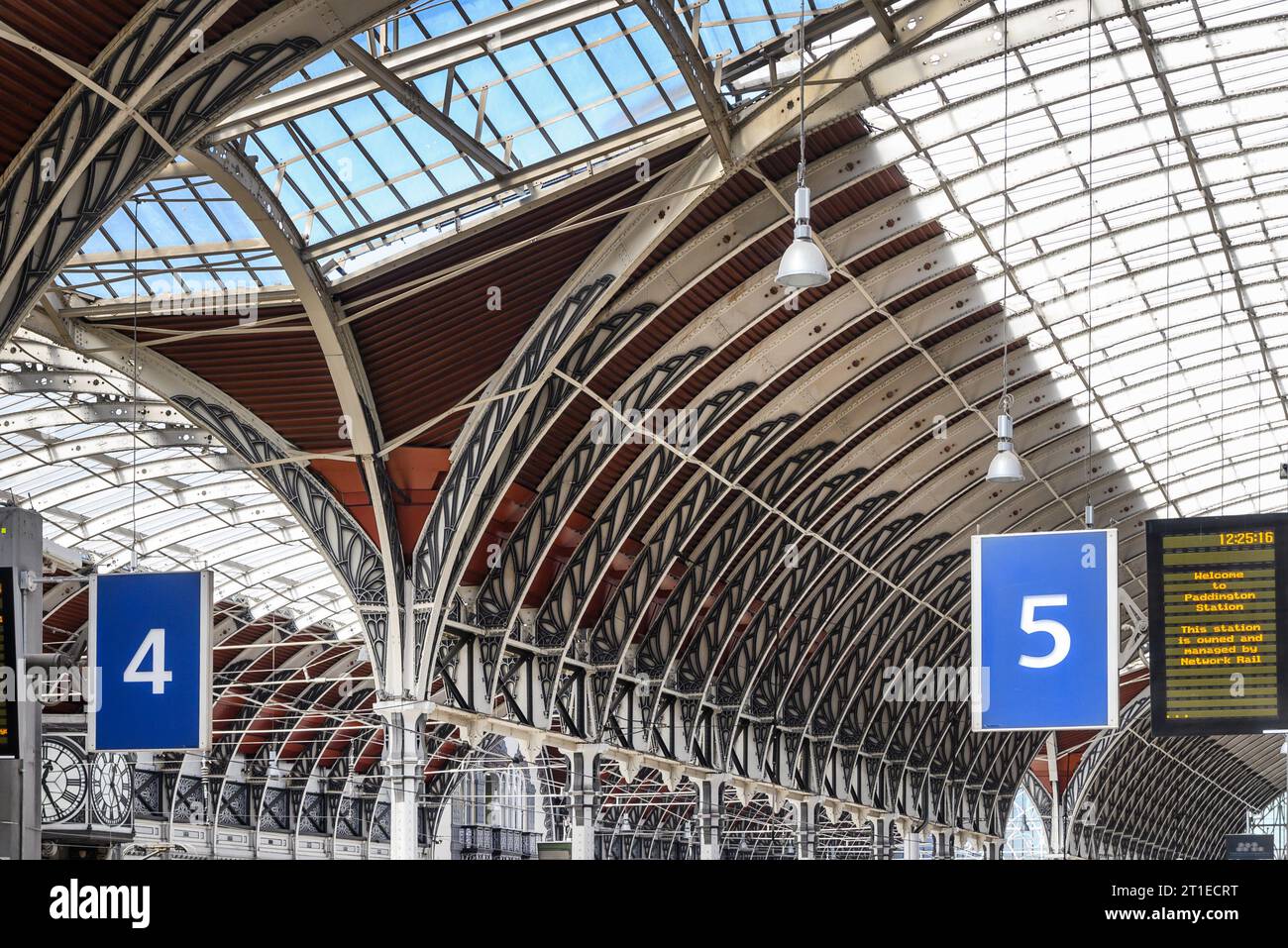 Bahnhof Paddington, London Stockfoto