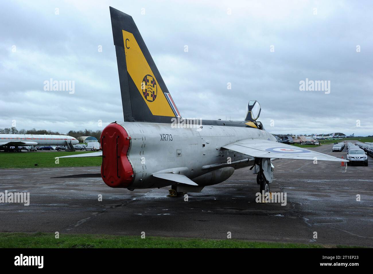 Lightning 'XR713' in Bruntingthorpe. Stockfoto