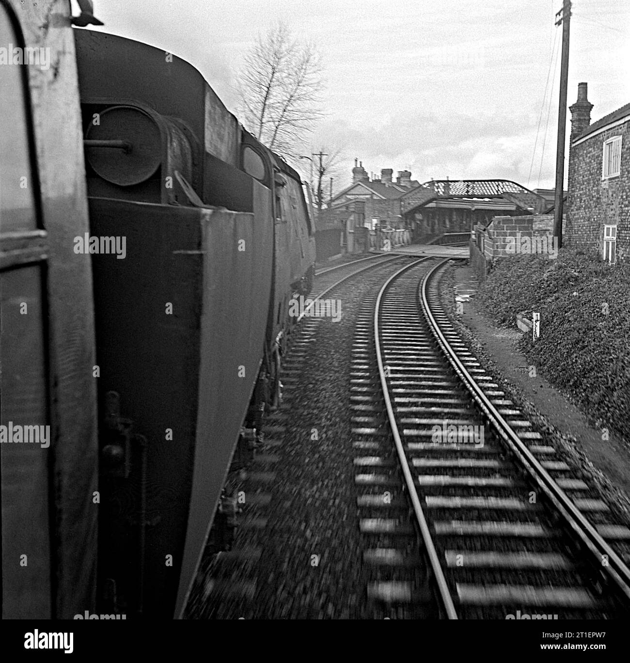 Reise von London Waterloo nach Weymouth 1966. Stockfoto