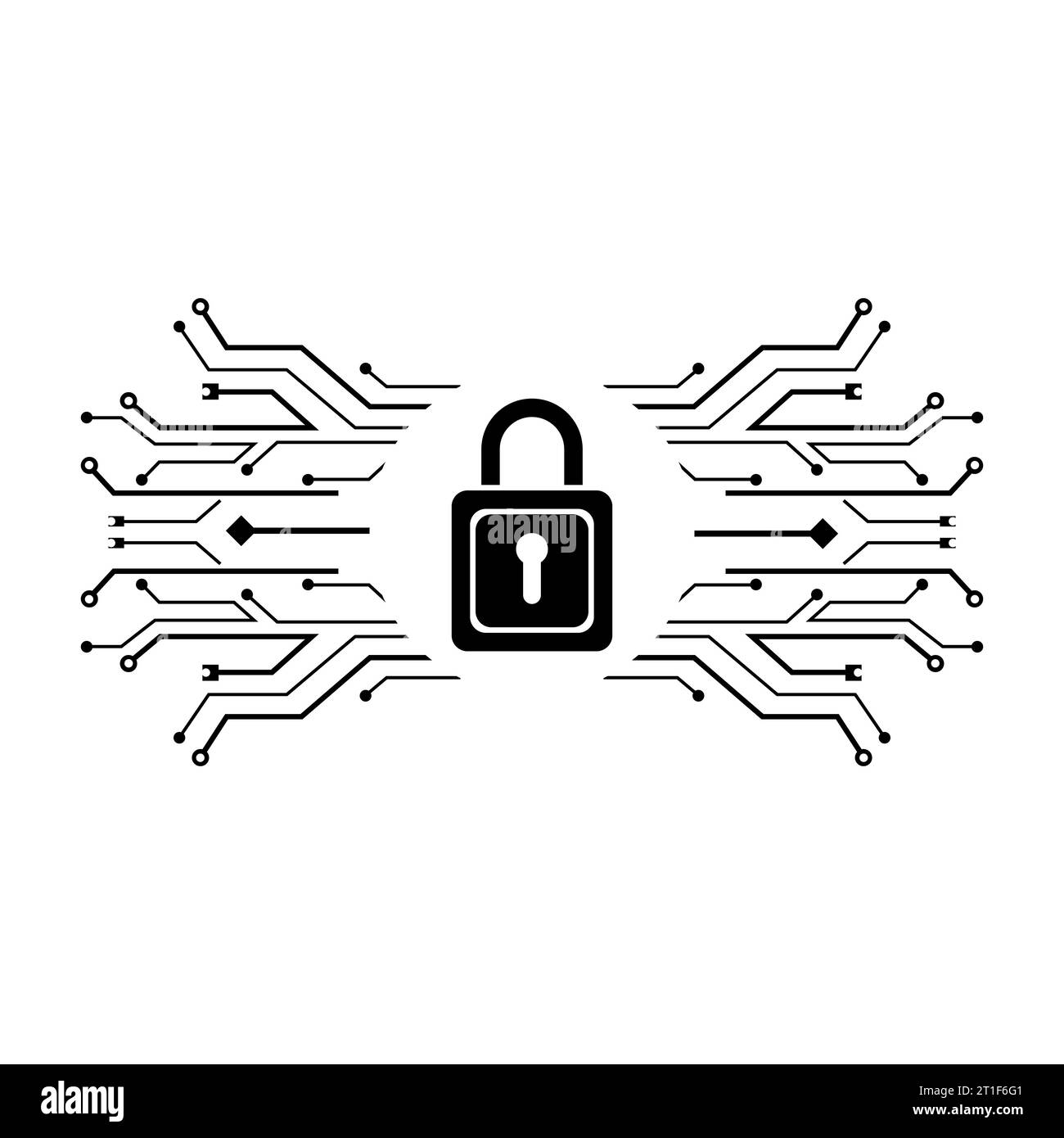 Stromkreis Logo Template Vector Illustration Icon Design Stockfoto