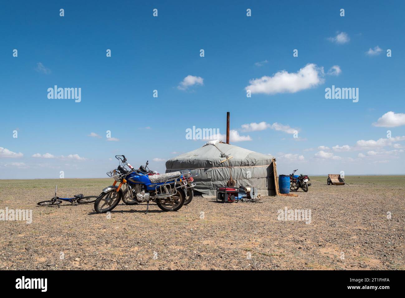 Wüste gobi, mongolei Stockfoto