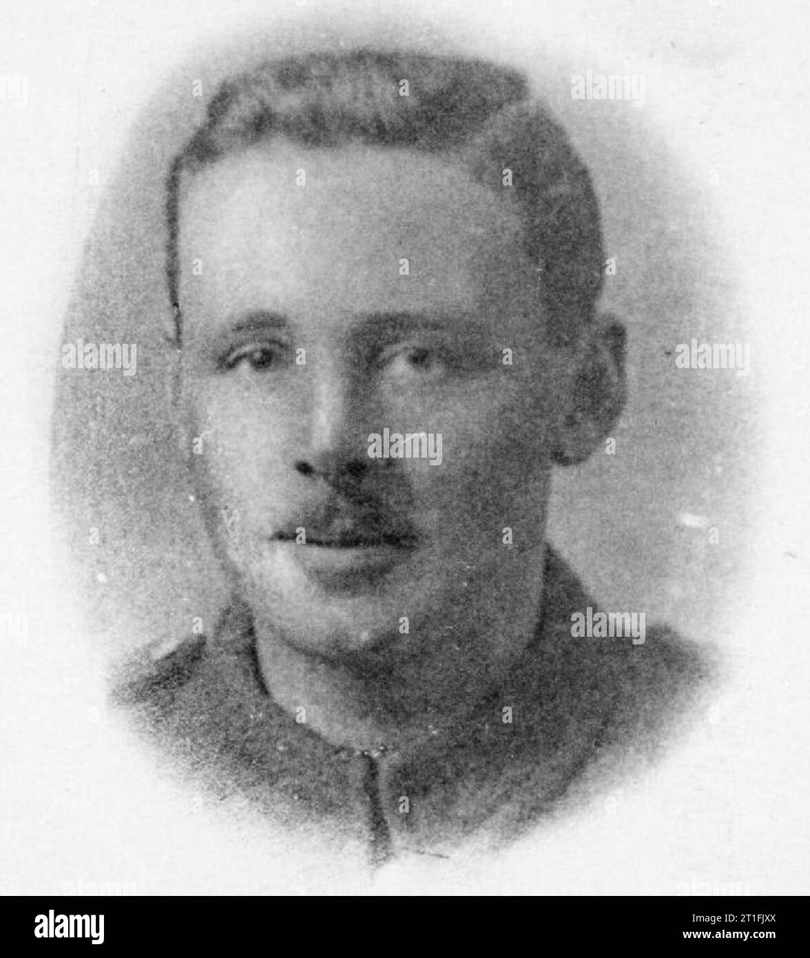 . 1 Bataillon, London Regiment (Royal Fusiliers) Cpl war Braun berichtete am 15. September 1916 fehlt während der Schlacht an der Somme. Er ist gedacht für die thiepval Gedenkstätte. Gesichter des Ersten Weltkriegs erfahren Sie mehr über den Ersten Weltkrieg 100-Projekt bei Www.1914.org/faces. Dieses Bild ist von IWM Collections. Stockfoto