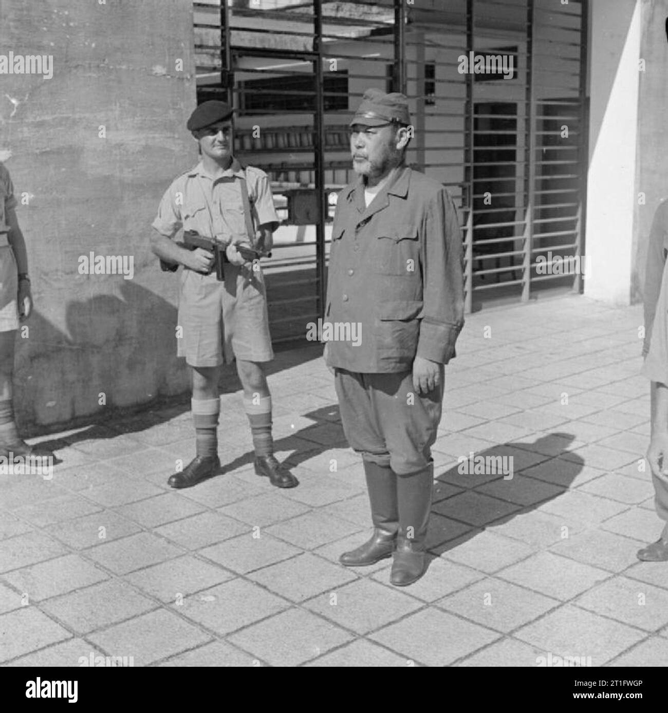 Die Alliierten Wiederbesetzung von Hong Kong Oberst Esao Tokunaga