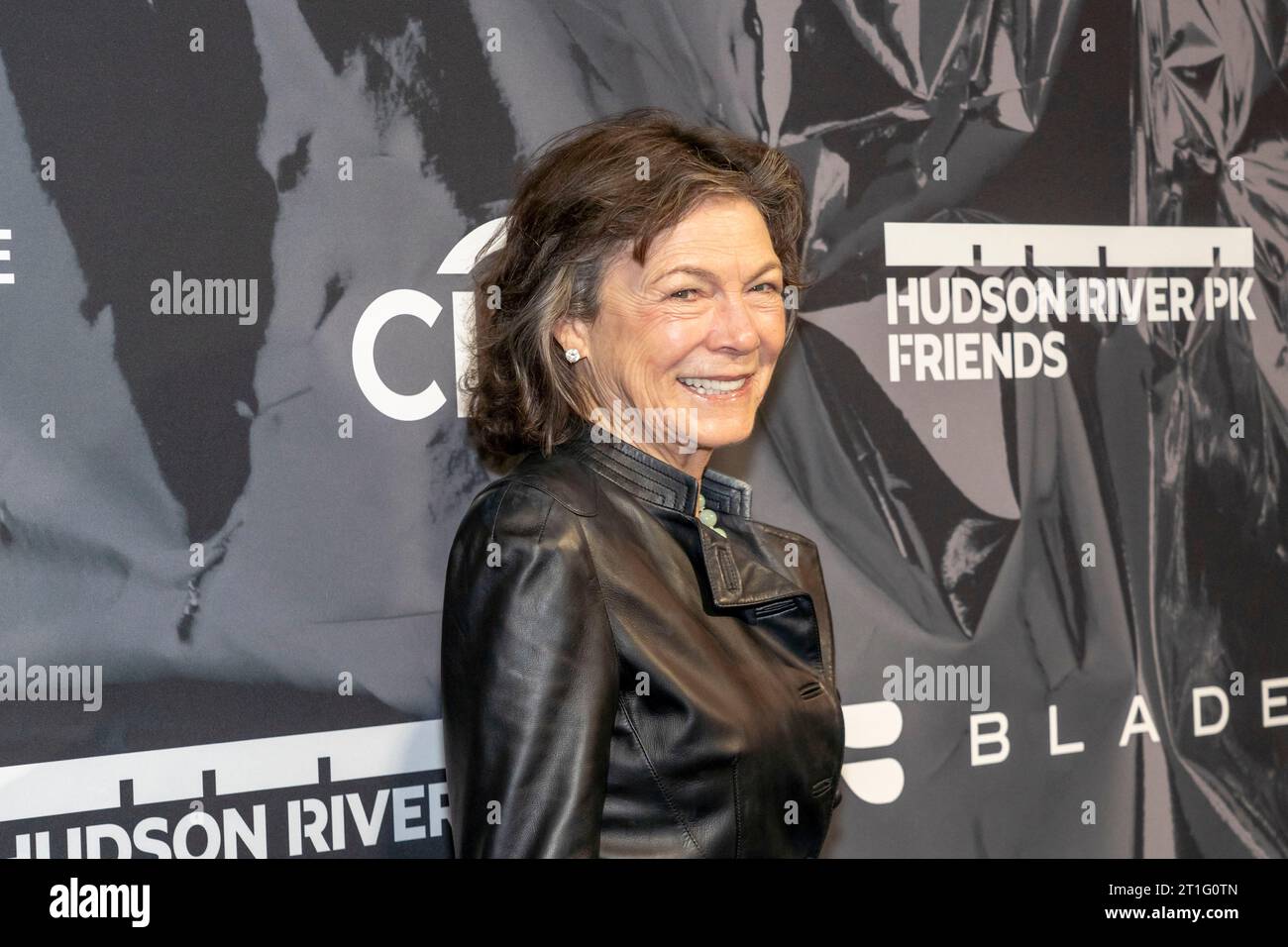 New York, Usa. Oktober 2023. Diana Taylor nimmt an der Gala zum 25. Jahrestag der Hudson River Park Friends am Pier Sixty am Chelsea Piers in New York Teil. (Foto: Ron Adar/SOPA Images/SIPA USA) Credit: SIPA USA/Alamy Live News Stockfoto