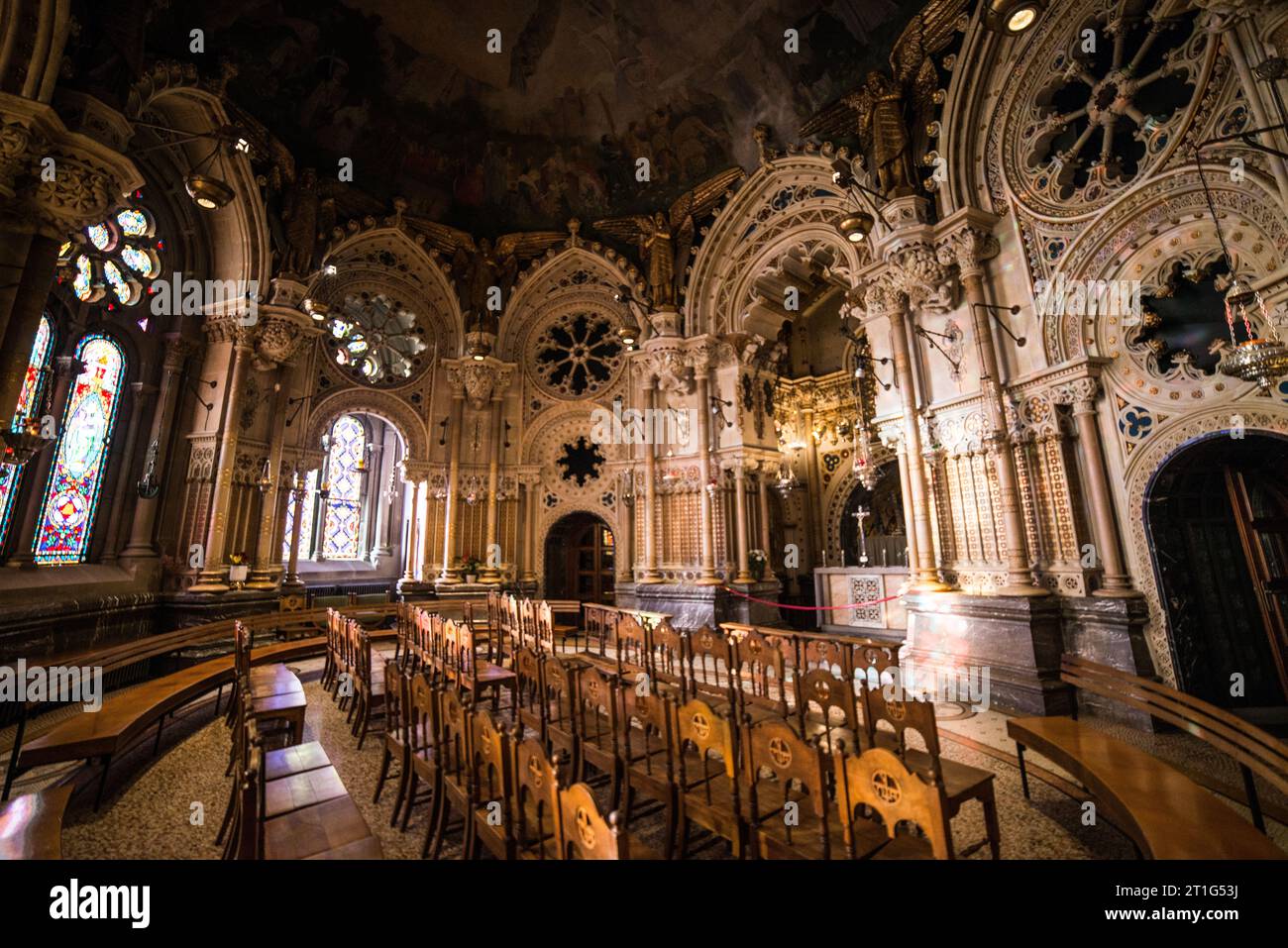 Kloster Montserrat, Katalonien, Spanien Stockfoto