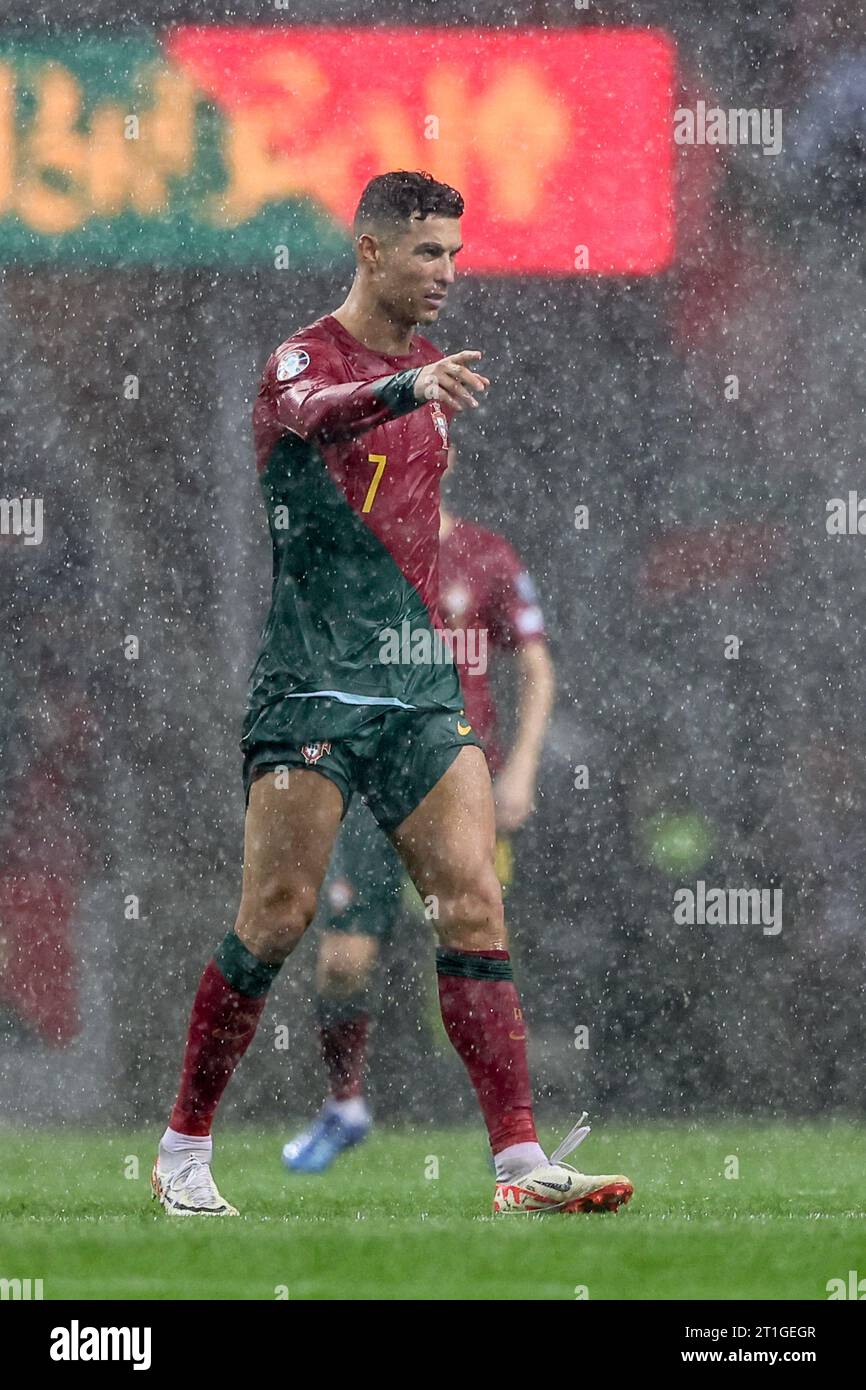 Dragon Stadium, Porto, Portugal. 13. Oktober 2023. Cristiano Ronaldo Bei Portugal Gegen