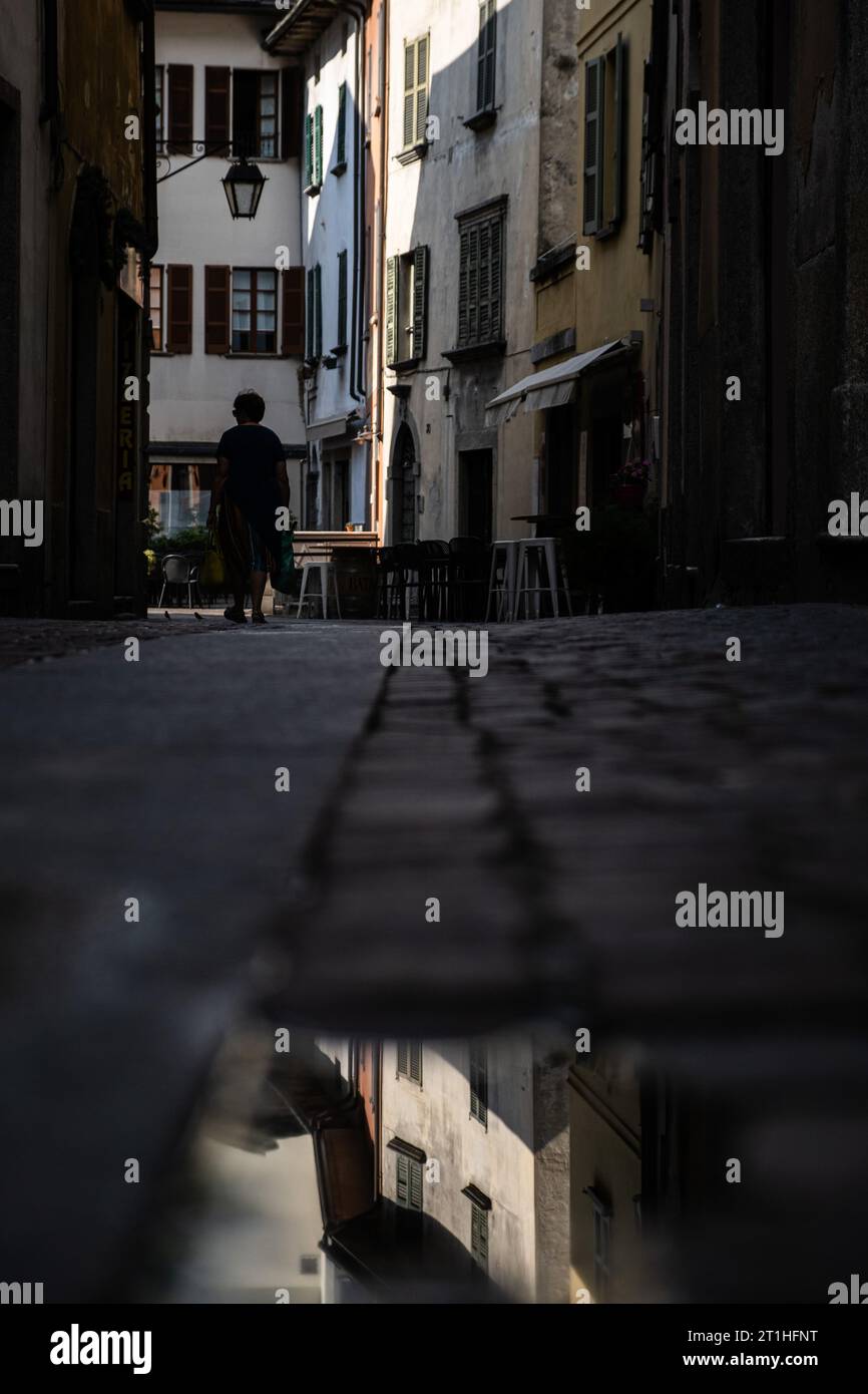 Junger Mann in Luxemburg Stockfoto