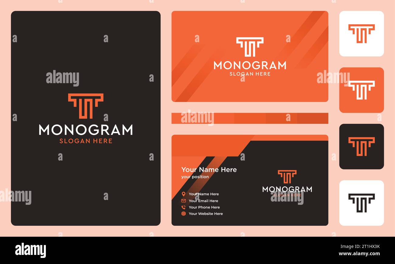 Initialen Letter TS Monogramm Logo Kollektion. Ikonen für Business-Luxus, elegant, einfach. Vektorprämie. Visitenkarte. Stock Vektor