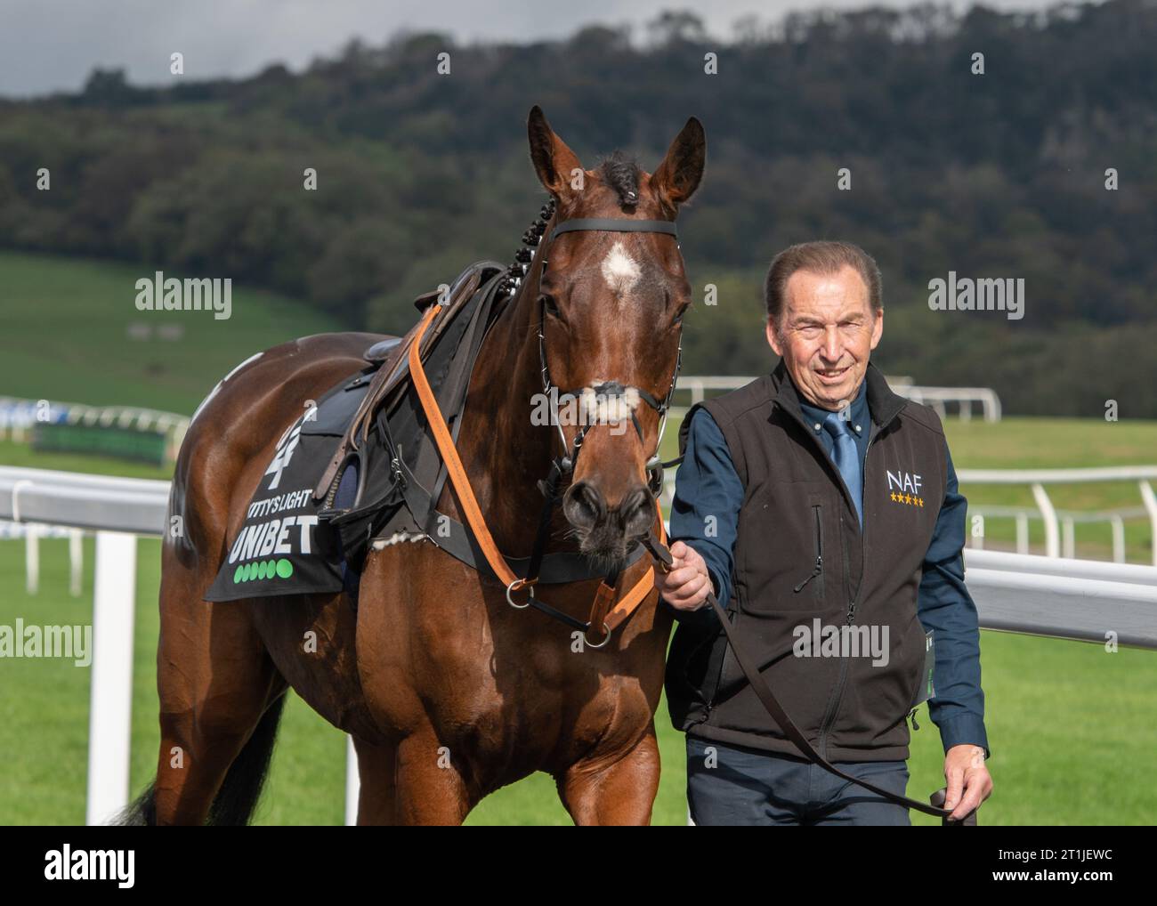 Chepstow Racecourse - Jump Jockeys Derby 2023 Stockfoto